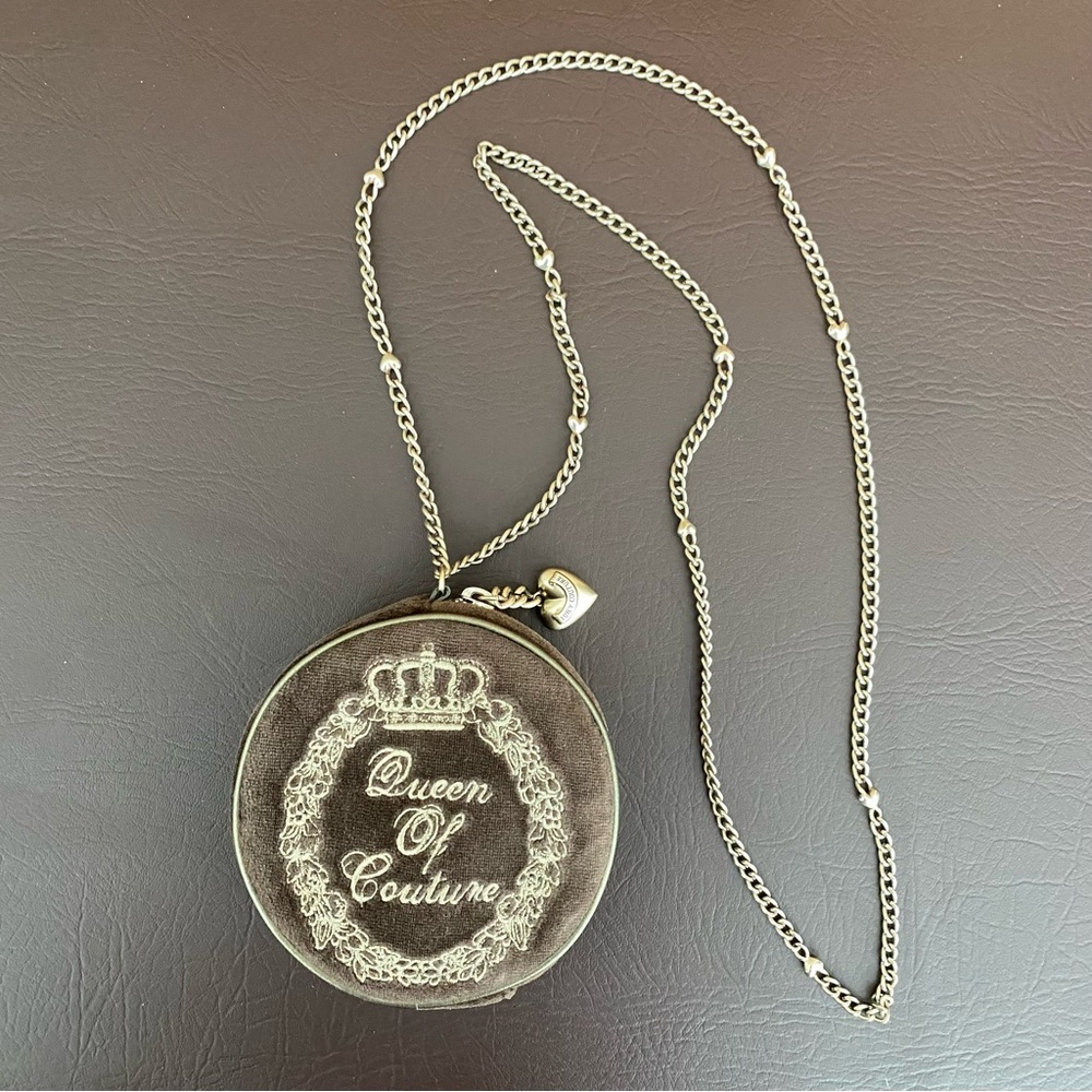 2004 Queen Of Couture Juicy Couture Pouch Crossbody Canteen Mini Bag